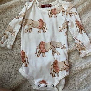 Milkbarn Long Sleeve Onesie